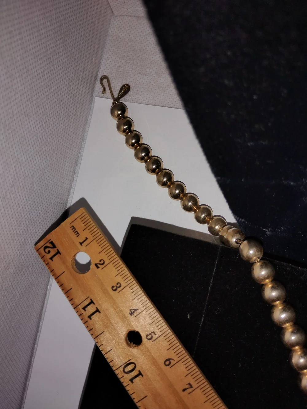 Classic Gold Bead Necklace - Elegant Women's Jewelry